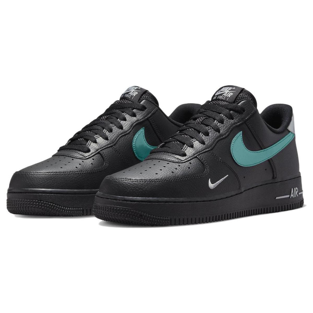 Nike Air Force 1 "Black Blue Lightning"