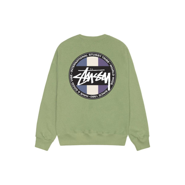 Stussy FW23 CLASSIC DOT CREW Logo