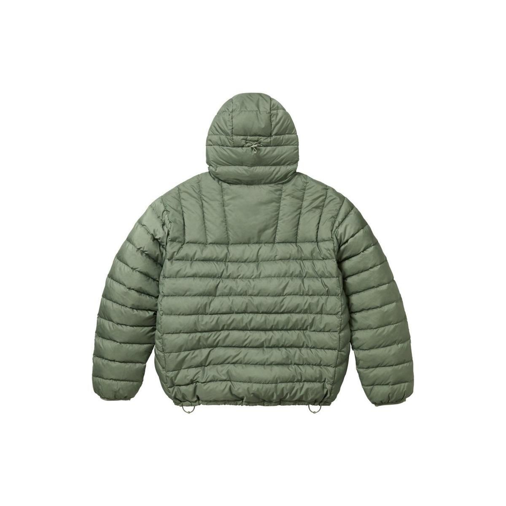 Supreme FW23 WEEK7 MICRO DOWN HALF ZIP HOODED PULLOVER
