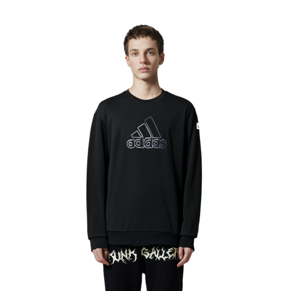 Adidas Sportswear Lounge Sweatshirt Logo
