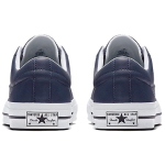Converse one star Perforated Leather Low Top Navy