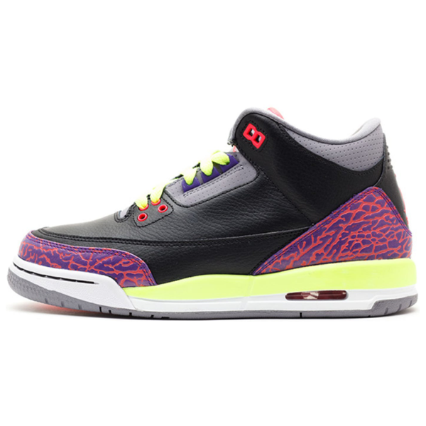 Jordan Air Jordan 3 Retro Black Atomic Red Volt