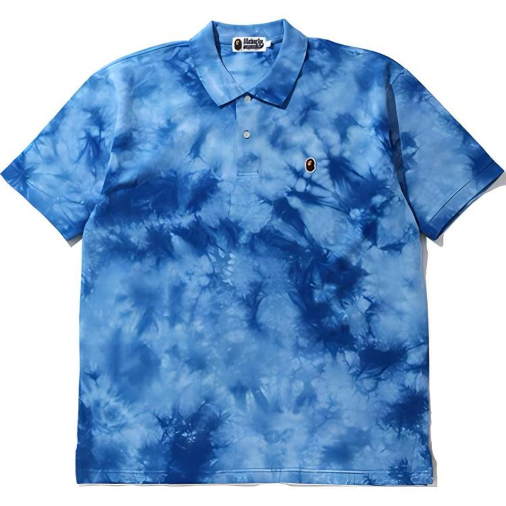 BAPE Relaxed Tie Dye Polo Polo