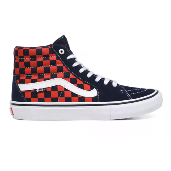 Vans SK8 Pro "Checkerboard Navy Orange"