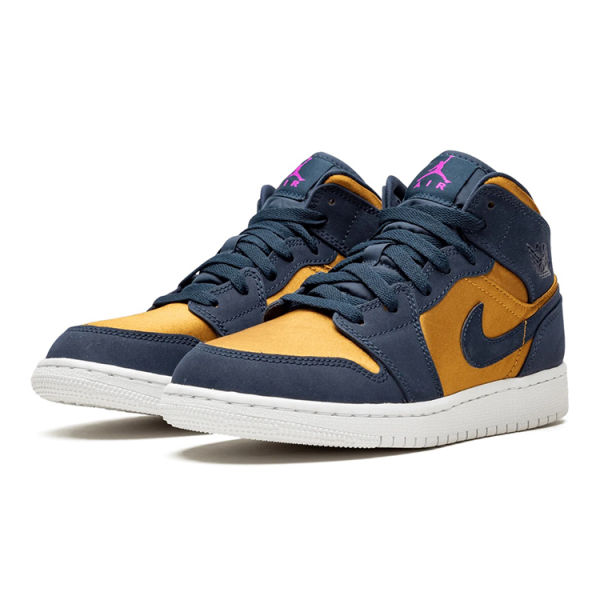 Jordan Air Jordan 1 Mid Obsidian Desert Ochre