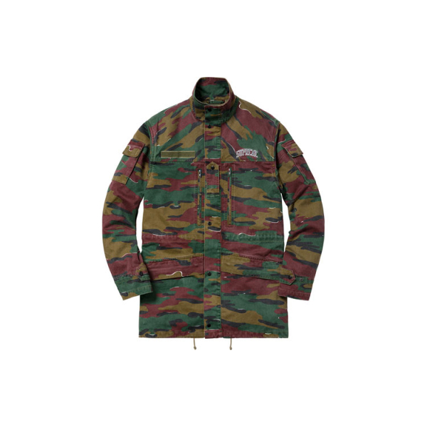 Supreme SS18 Infantry Jacket Jigsaw Camo
