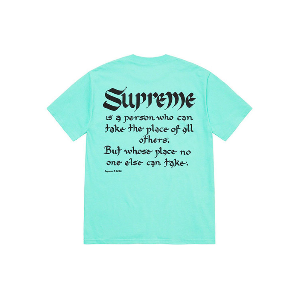 Supreme SS22 Week 8 Person Tee T