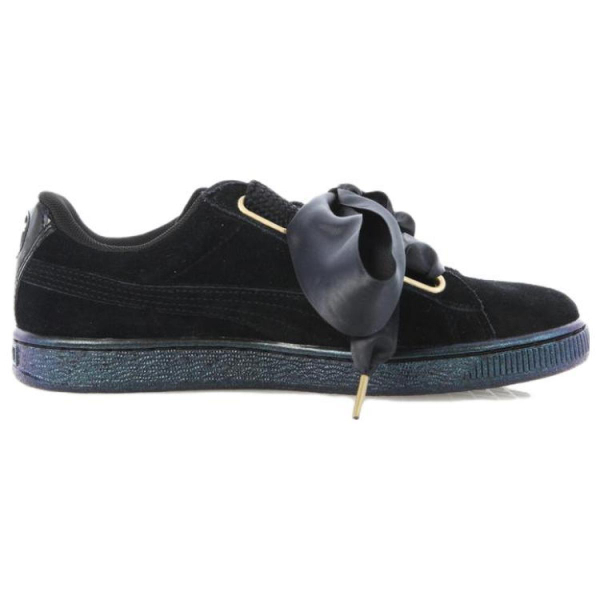 PUMA Suede Heart Satin Black