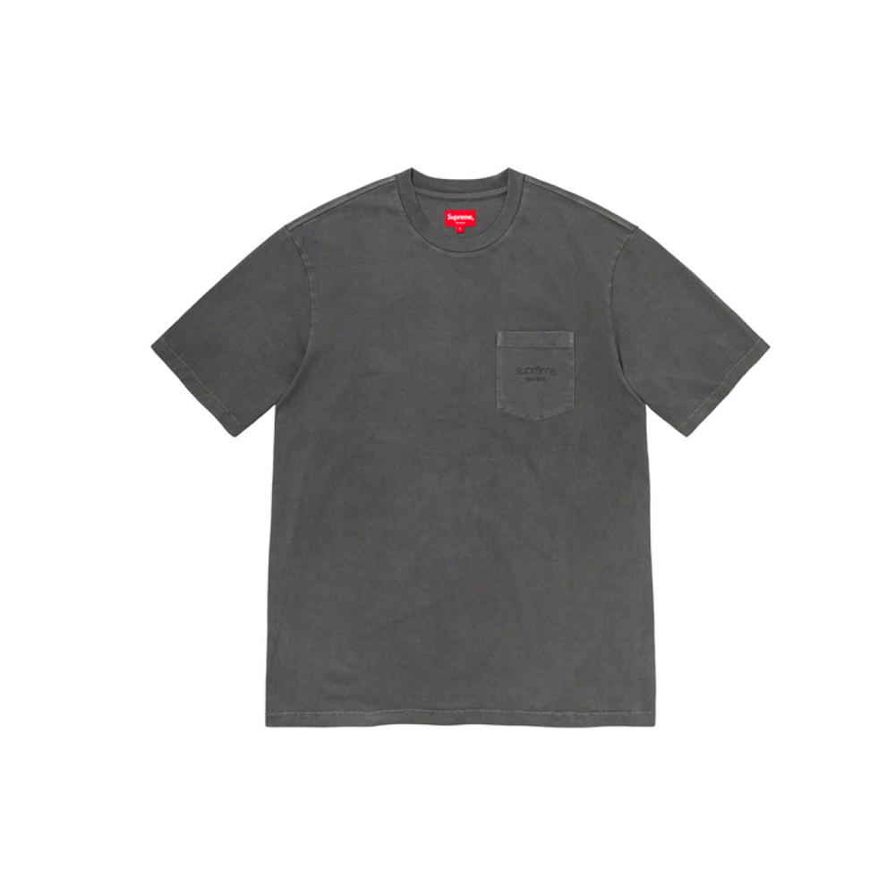 Supreme SS20 Week 16 Overdyed Pocket Tee Logo T