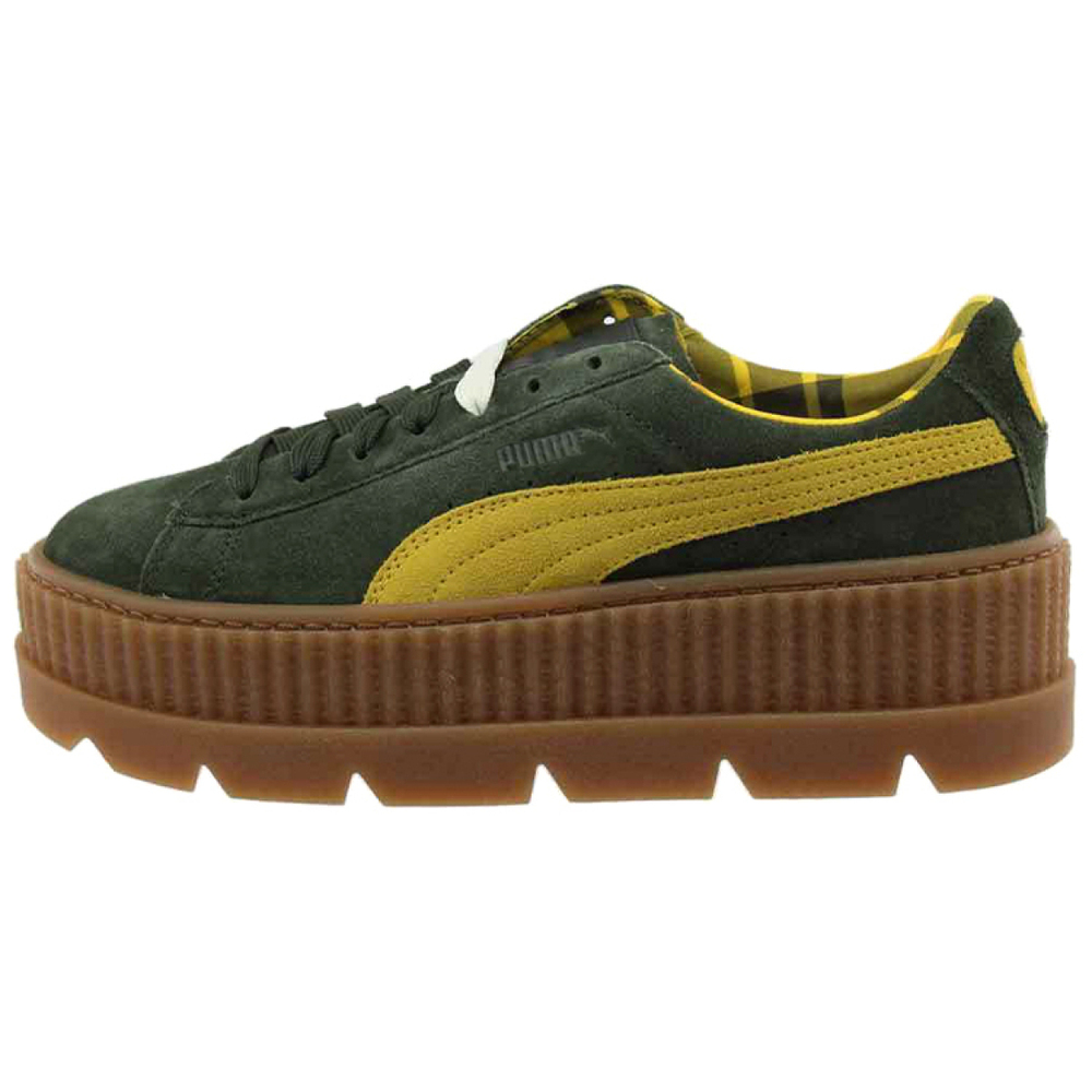 FENTY BEAUTY/ x PUMA Rihanna Fenty Cleated Creeper Suede Green (W)