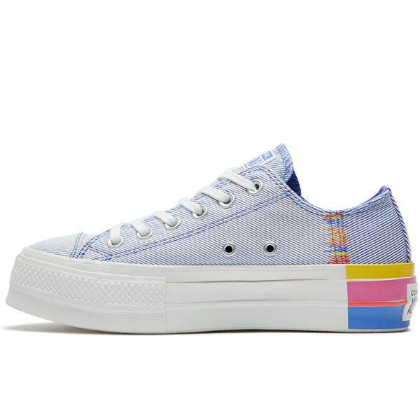 Converse Chuck Taylor All Star Rainbow Platform Low Top