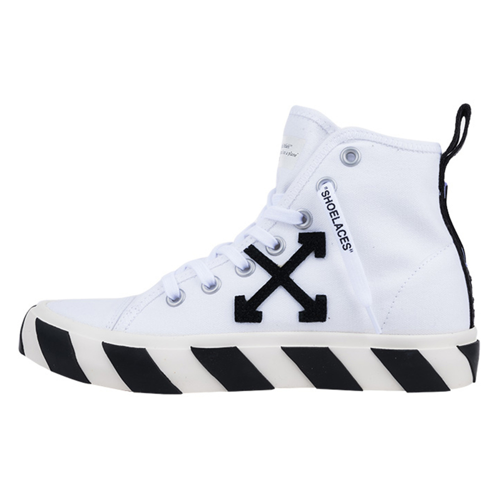 OFF-WHITE Vulcanized mid Top