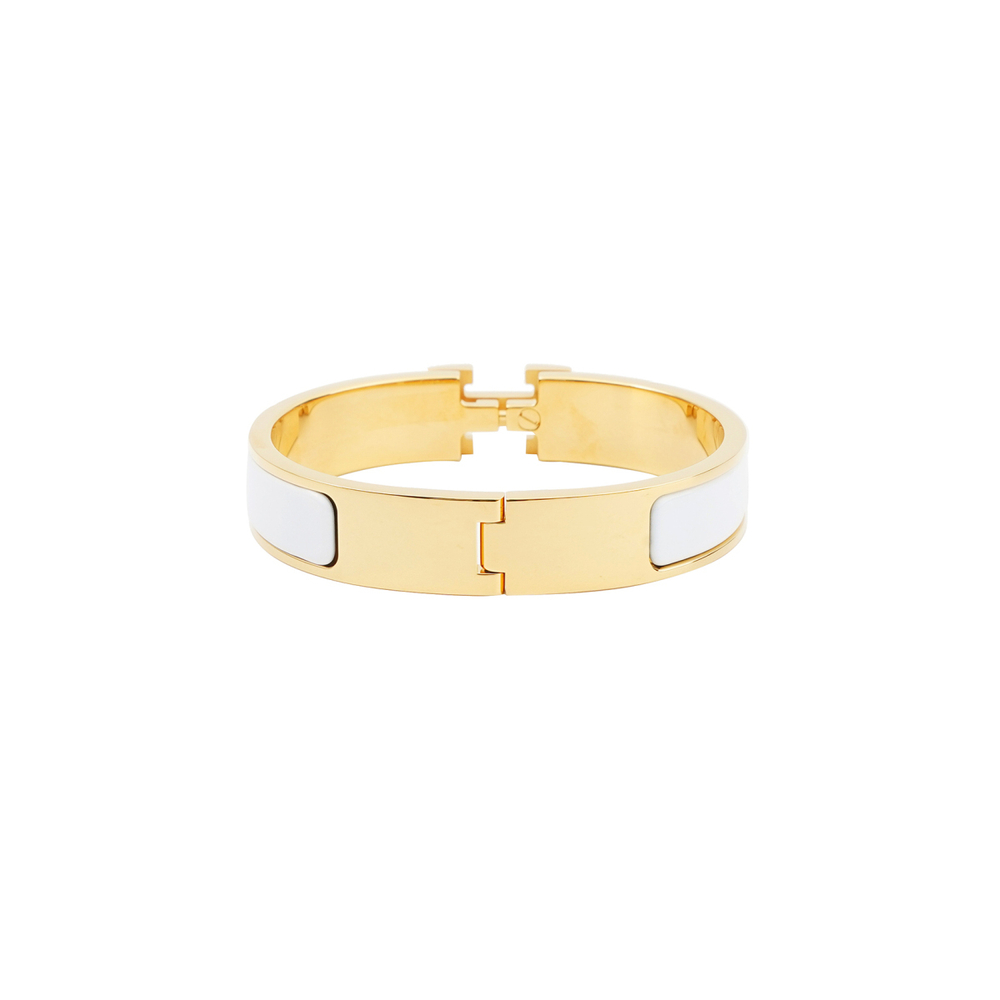 HERMES Clic H Blanc