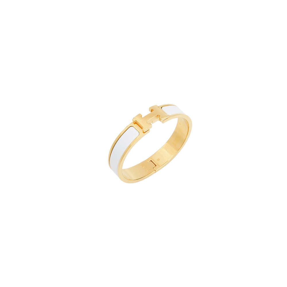 HERMES Clic H Blanc