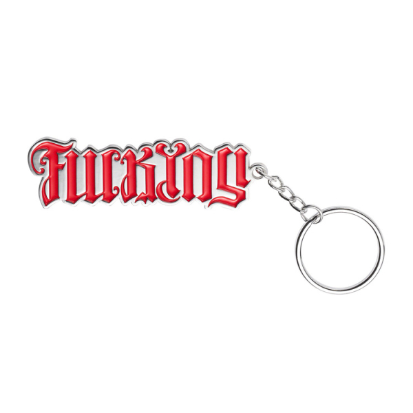 Supreme SS22 Week 4 Ambigram Keychain
