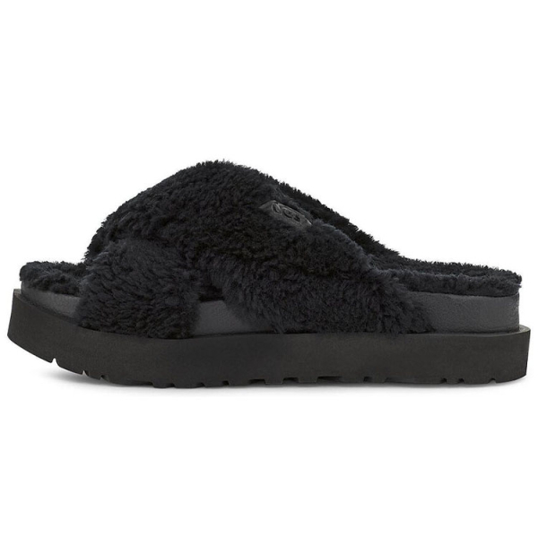 UGG Fuzz Sugar Cross Slide