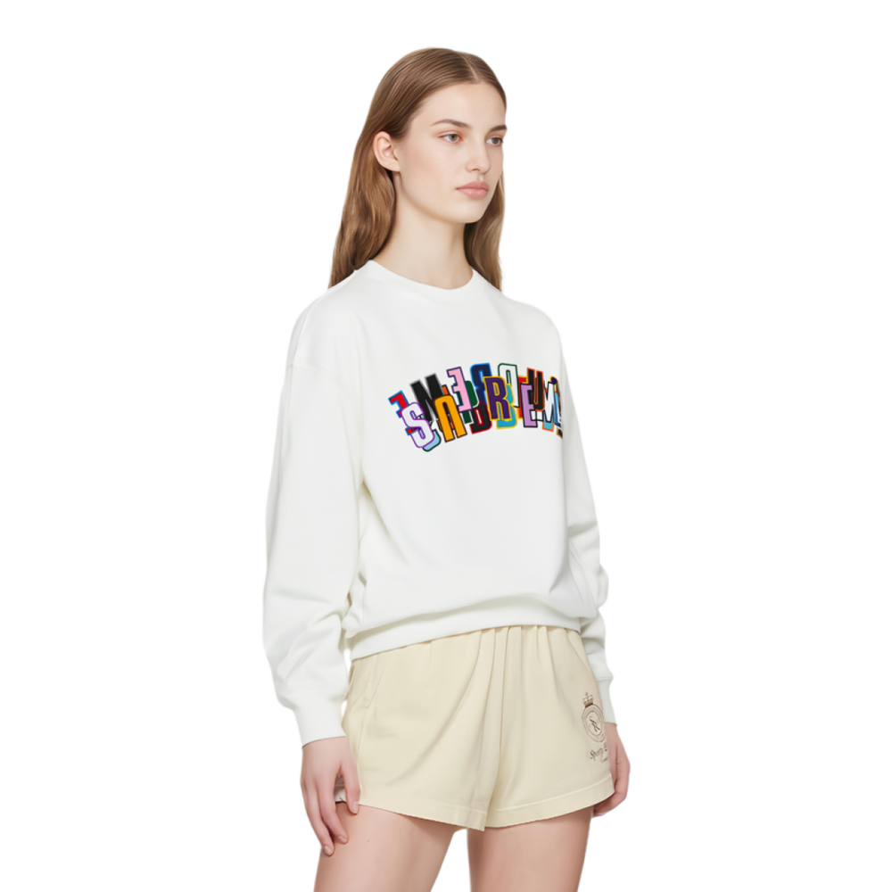 Supreme Week 1 Stacked Crewneck