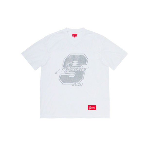 Supreme SS20 Week 13 Glitter Football Top T