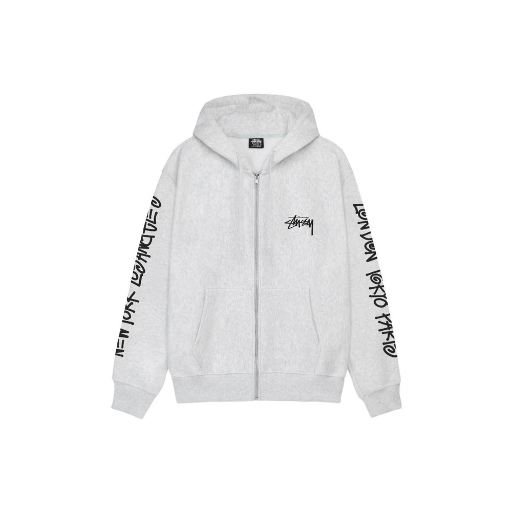 Stussy Big Cities Zip Hoodie