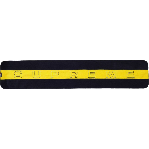 Supreme FW18 Polartec Scarf Navy