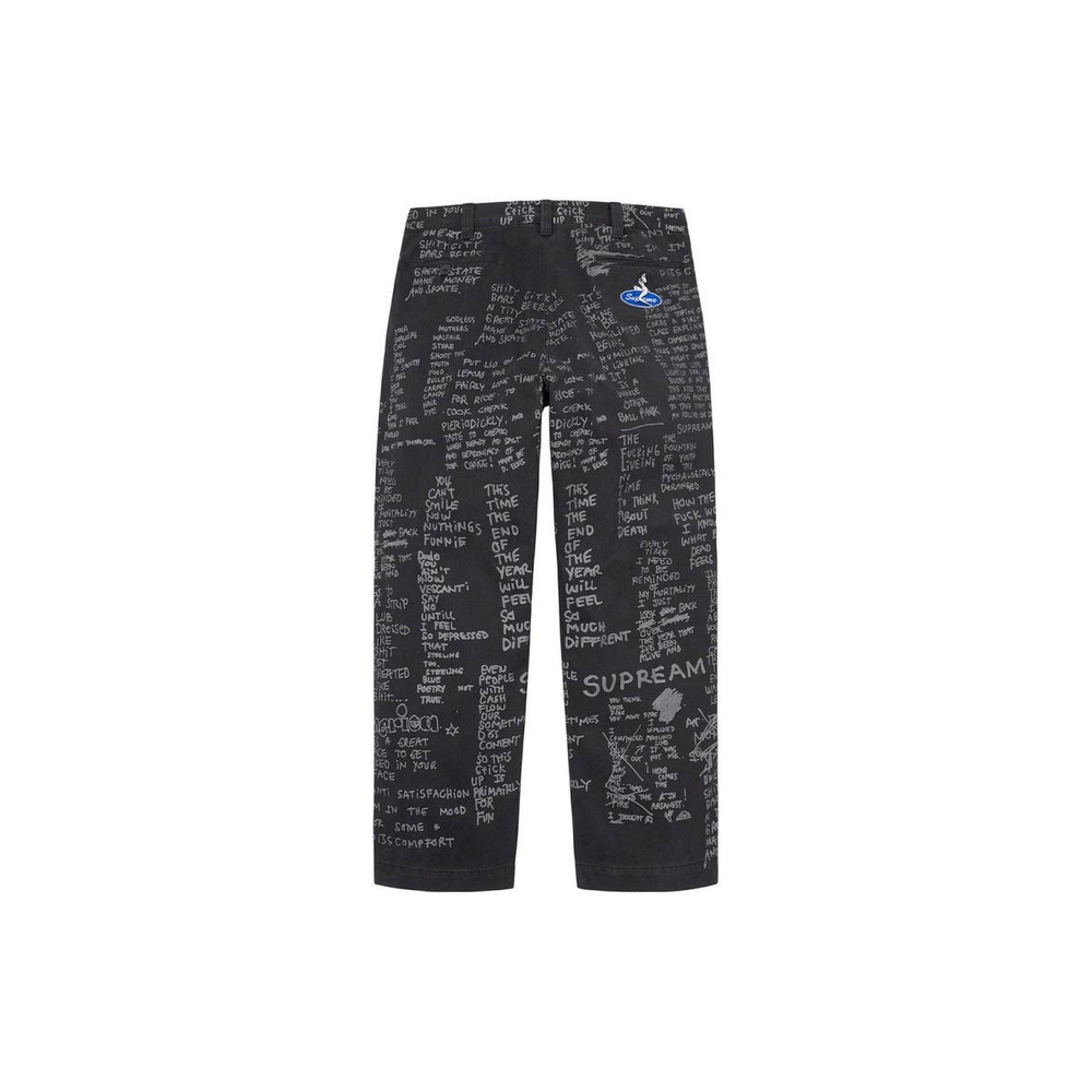 Supreme SS23 Week12 GONZ POEMS CHINO PANT
