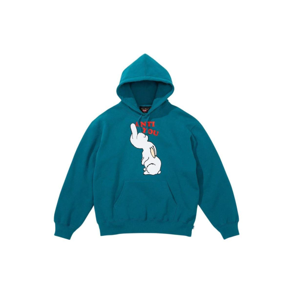 Supreme SS23 Week6 ANTI YOU HOODED SWEATSHIRT