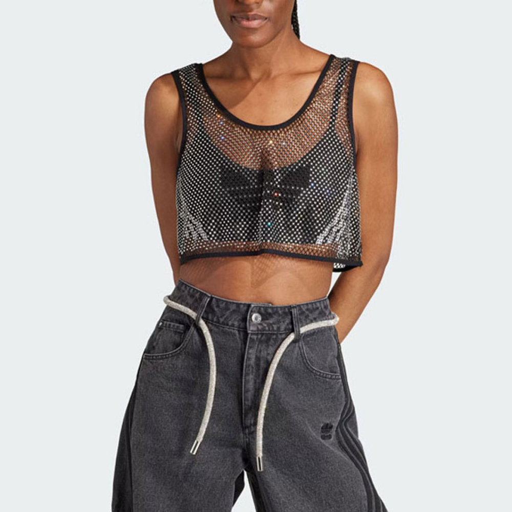 Adidas originals Adilenium Rhinestone Bra Top /