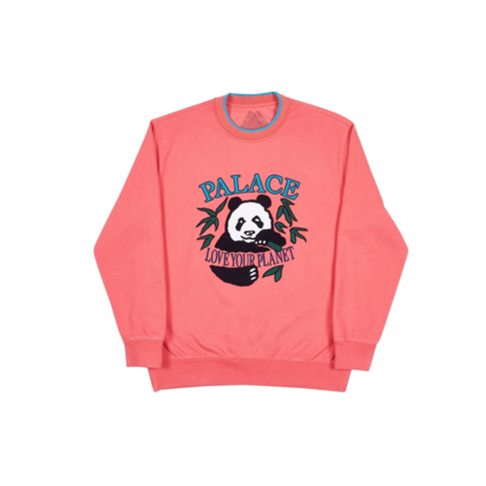 PALACE Panda Crew Pink