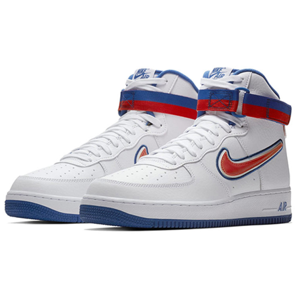 Nike Air Force 1 Sport NBA White Team Orange Game Royal