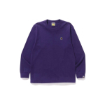 A BATHING APE Head One Point L/s Tee Logo T