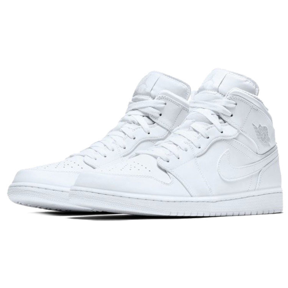 Jordan Air Jordan 1 Mid "Triple White"