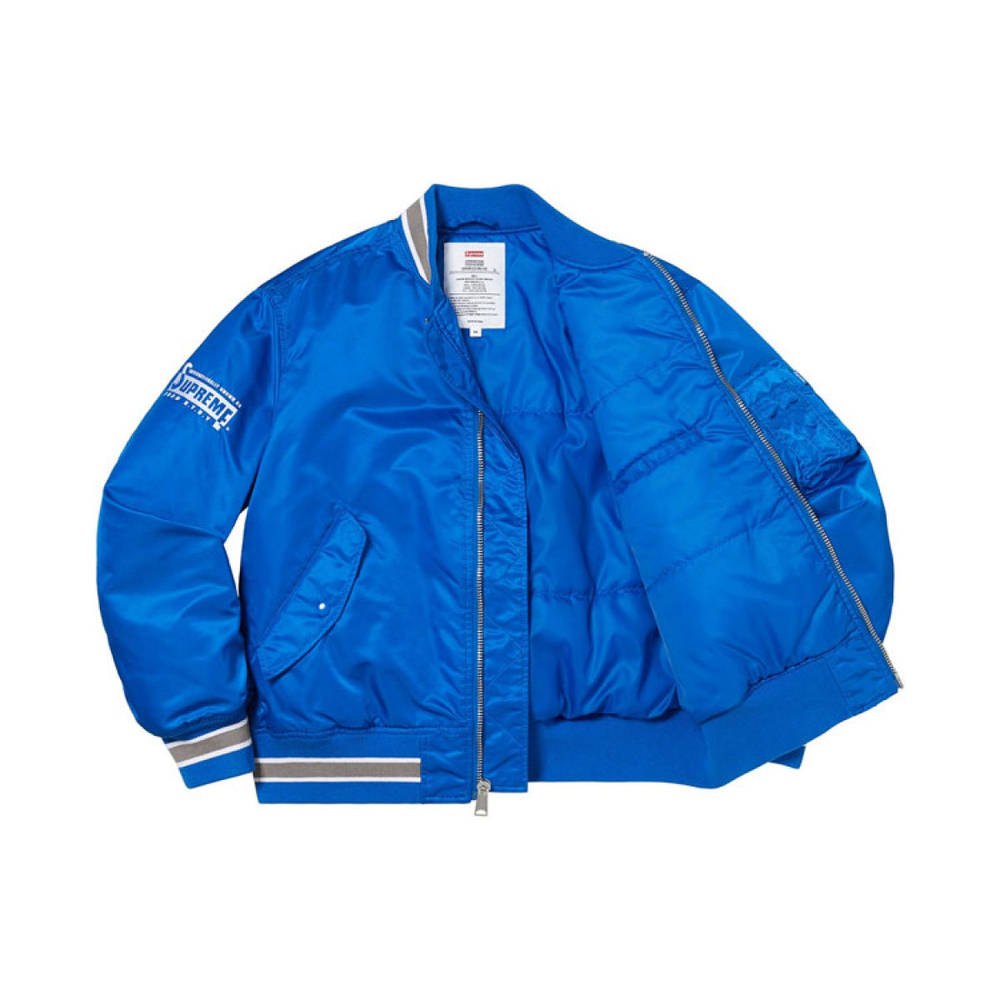 Supreme SS22 Week 7 Second To None MA-1 Jacket