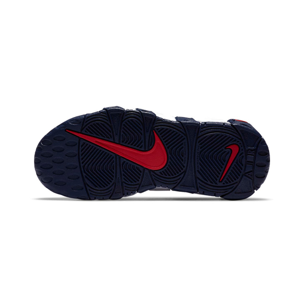 Nike Air More Uptempo red navy camo PU
