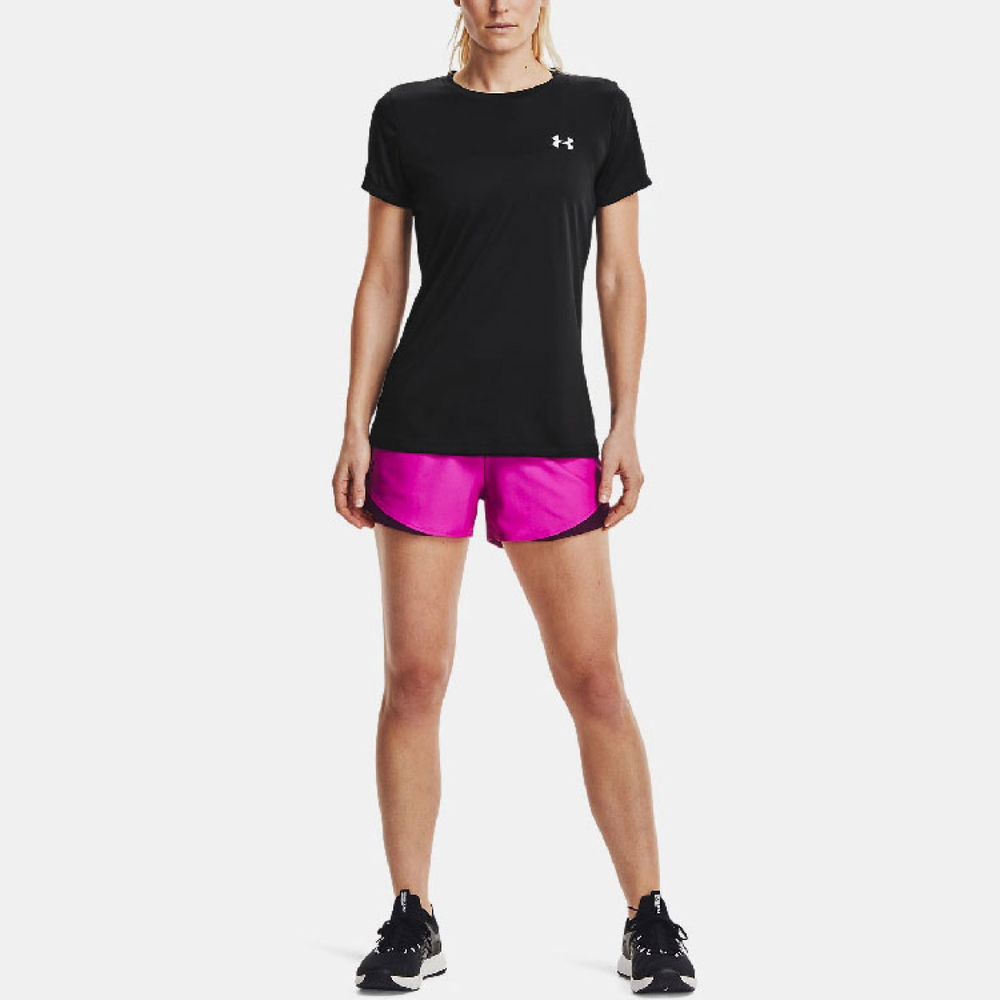 Under Armour Velocity Solid Crew Logo T