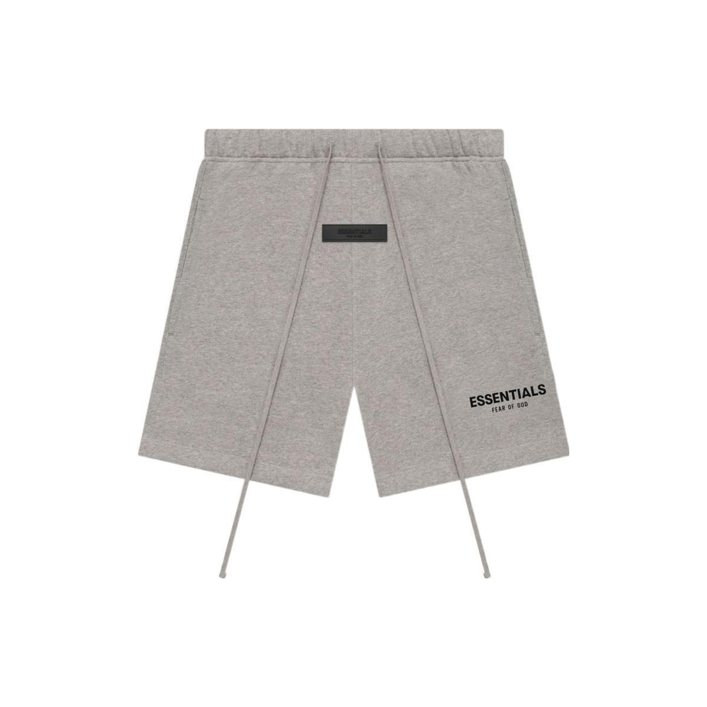 Fear of God Essentials SS22 Sweatshort Dark Oatmeal Logo