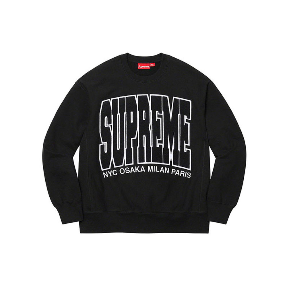 Supreme FW21 Week 1 Cities Arc Crewneck Logo