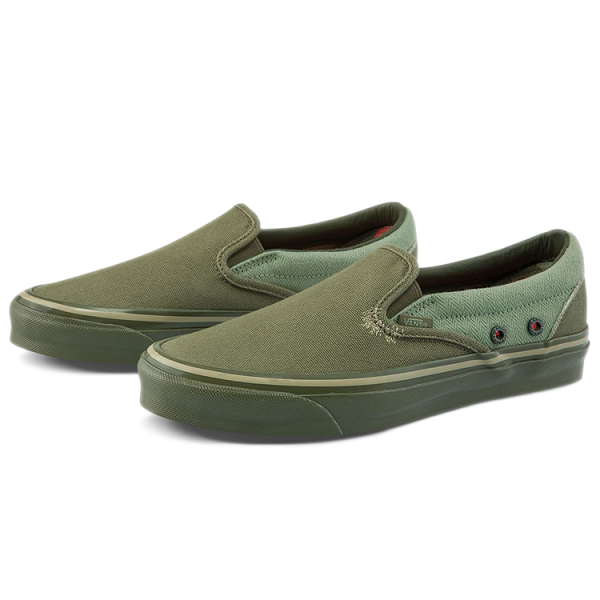 Nigel Cabourn x Vans slip-on Vault OG LX