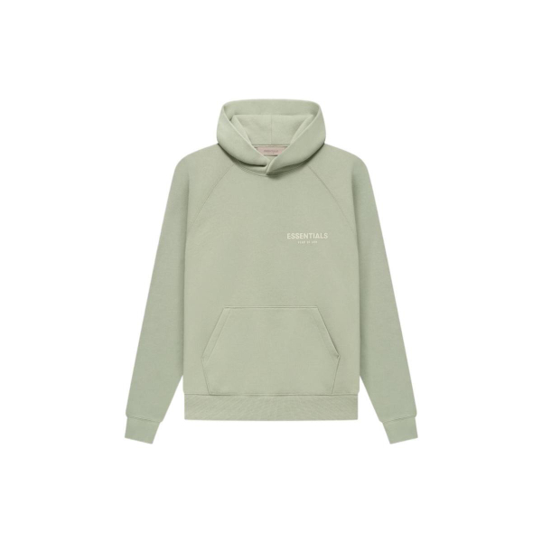 Fear of God Essentials SS22 Hoodie Seafoam Logo
