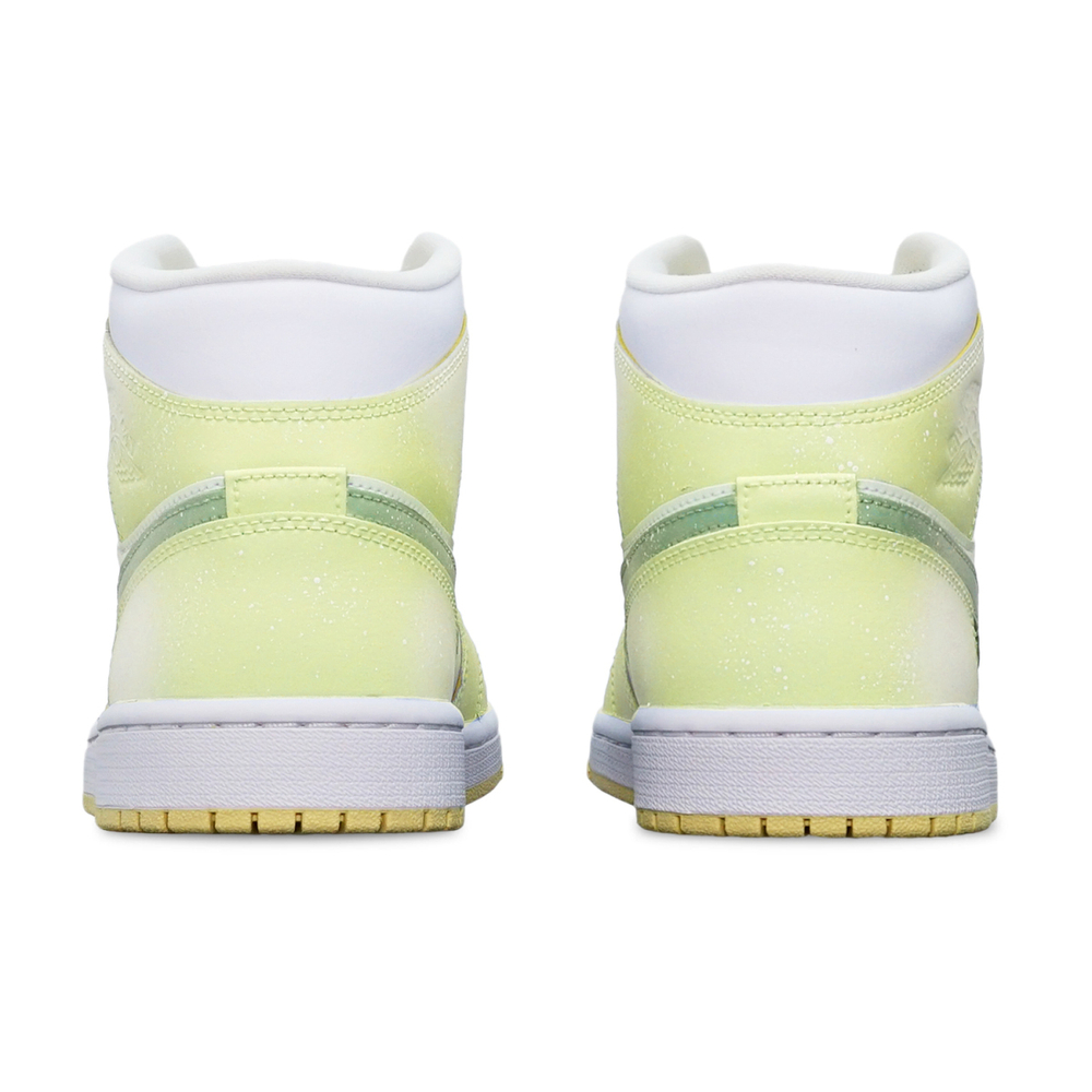 【 】 Jordan Air Jordan 1 Mid Lemon Wash