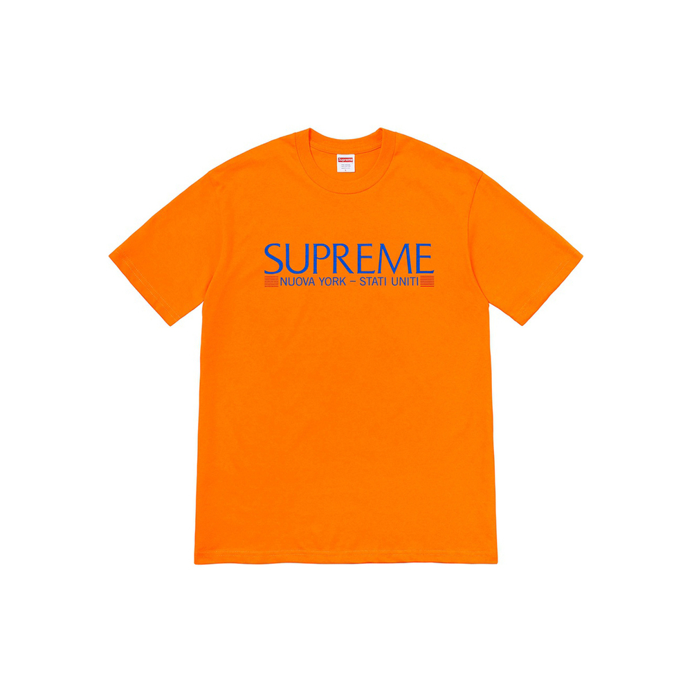 Supreme Week 1 Nuova York Tee Logo T