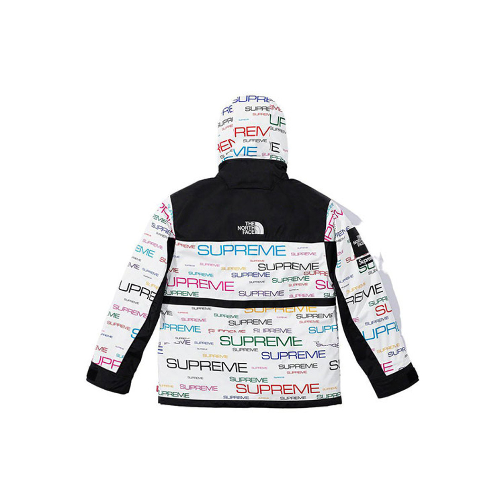 Supreme x the north face logo