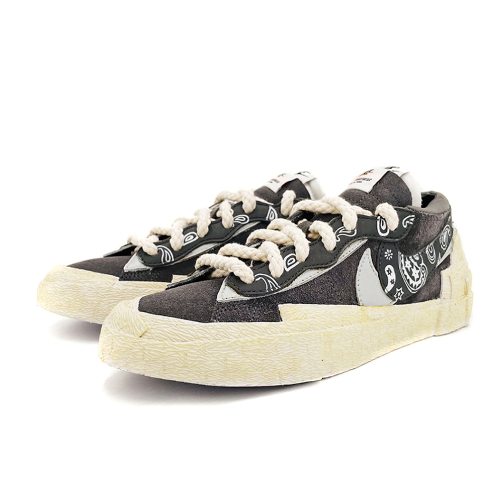 【 】 Sacai x Nike Blazer Low "lron Grey" vibe