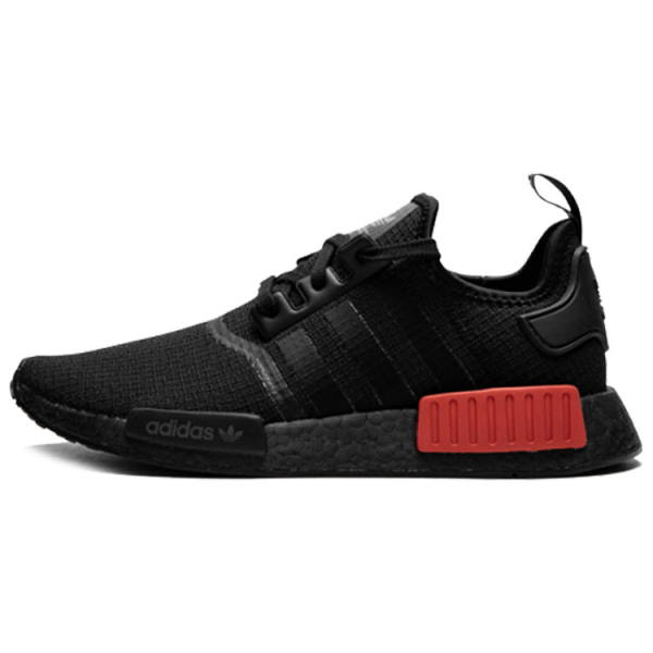Adidas originals NMD_R1 Core Black Lush Red