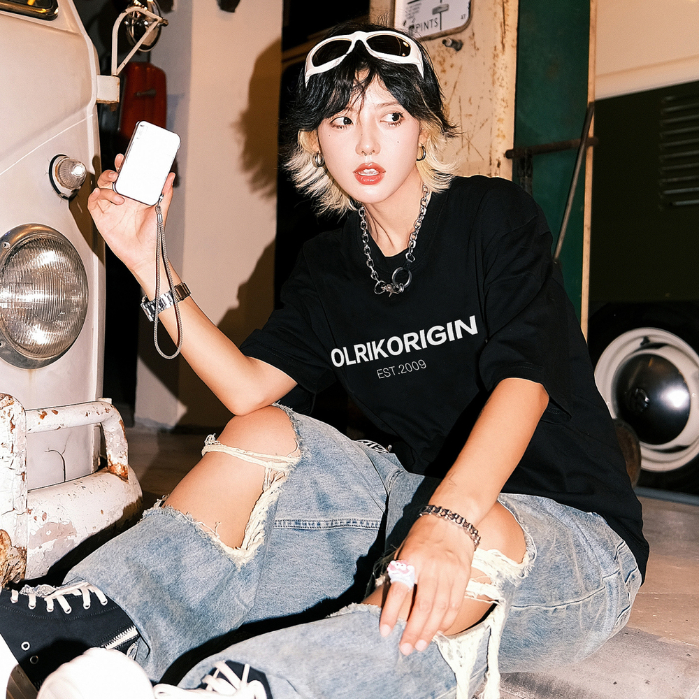 【 】OLRIK Logo T