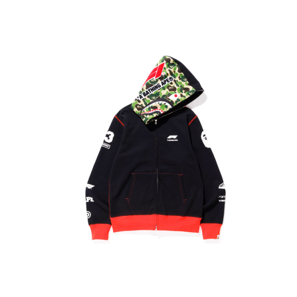 A BATHING APE BAPE x FORMULA 1 Shark Full Zip Hoodie