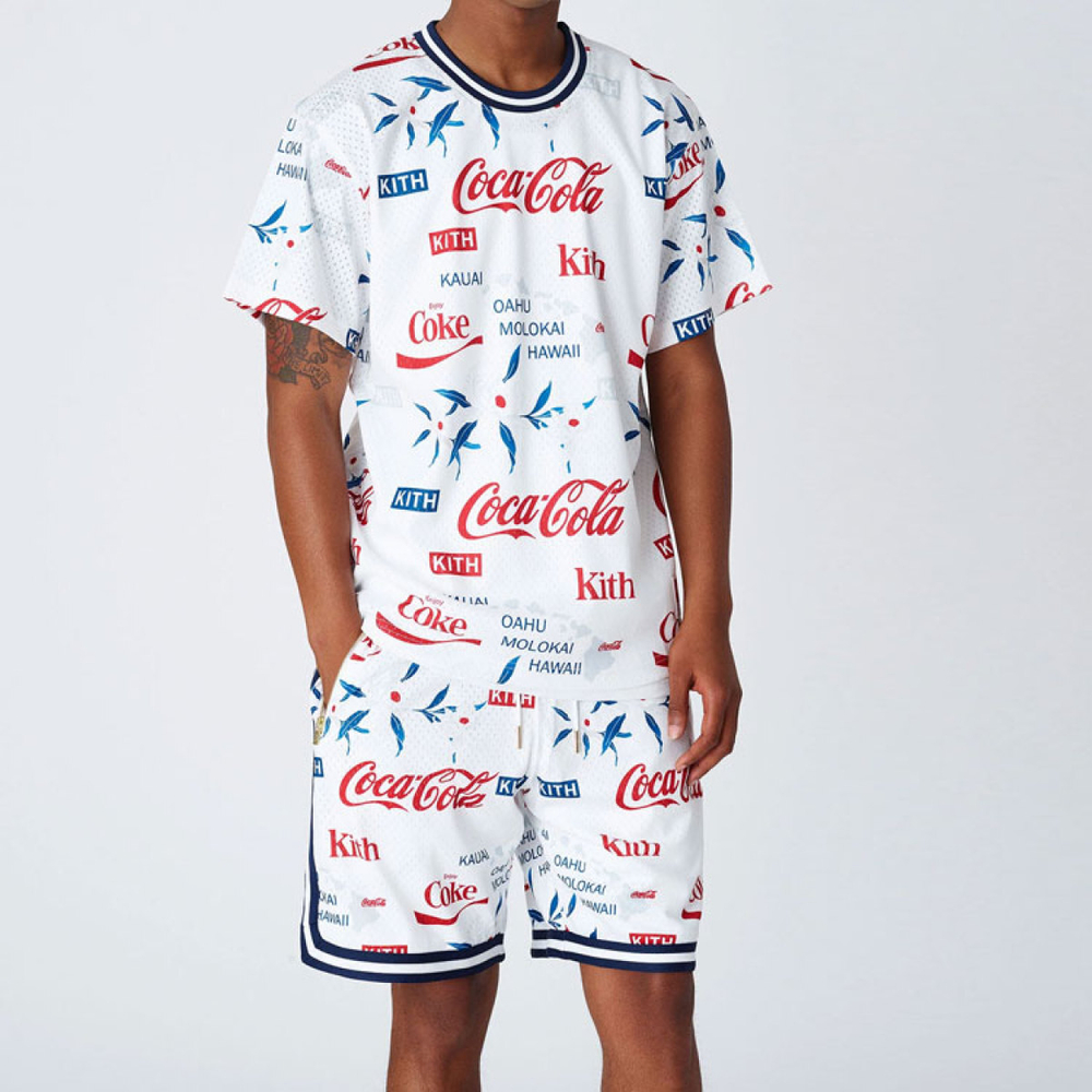 KITH x Coca-Cola x Mitchell & Ness BP Hawaii Jersey T