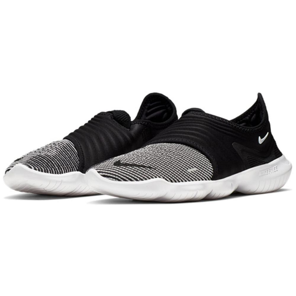 Nike Free RN Flyknit 3.0 White Black