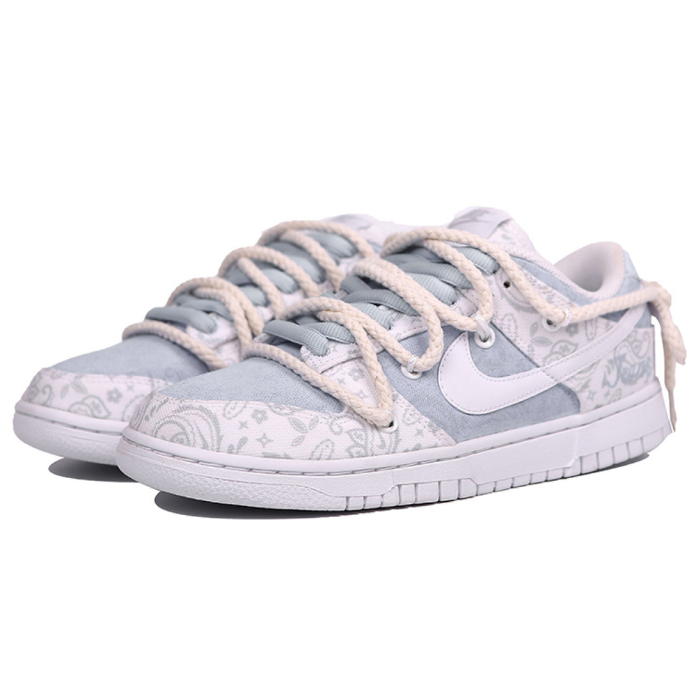 【 】 Nike Dunk Low ess "white paisley" vibe