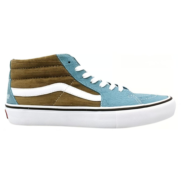 Supreme x Vans SK8 Croc Corduroy Light Brown