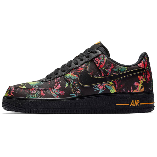 Nike Air Force 1 Black Floral